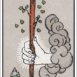 Ace of Wands (1 ไม้)
