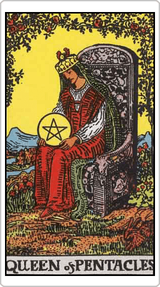 Queen of Pentacles (ราชินีเหรียญ)