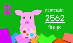 ดวงความรักประจำปี 2562 ของคนเกิดวันพุธ